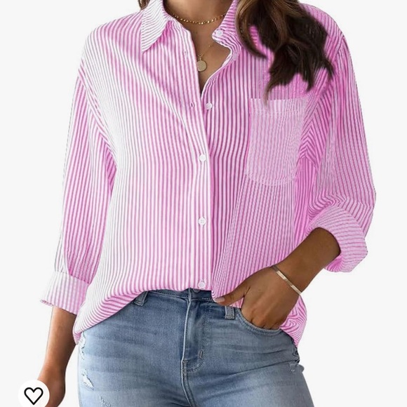 Ibaotoroni Tops - Ibaotoroni Button Down Blouse